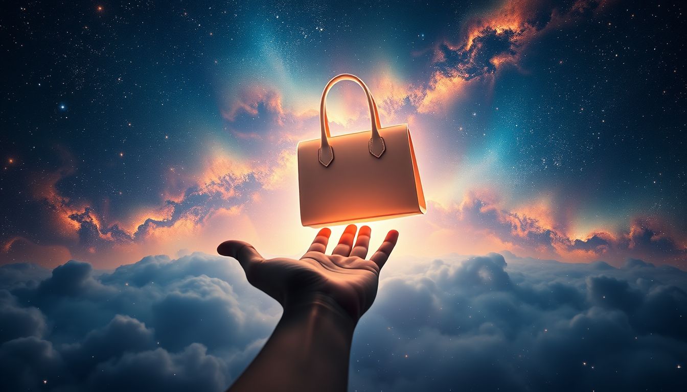 Der Traum von zurückkehrender Handtasche symbolisiert verlorene Kontrolle.