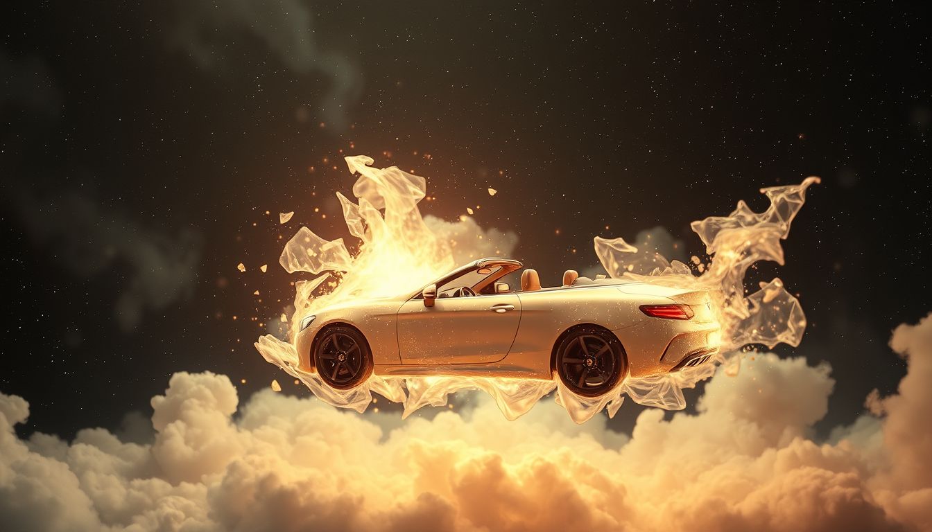 Das Verlieren eines Cabriolets symbolisiert Angst vor Kontrollverlust.
