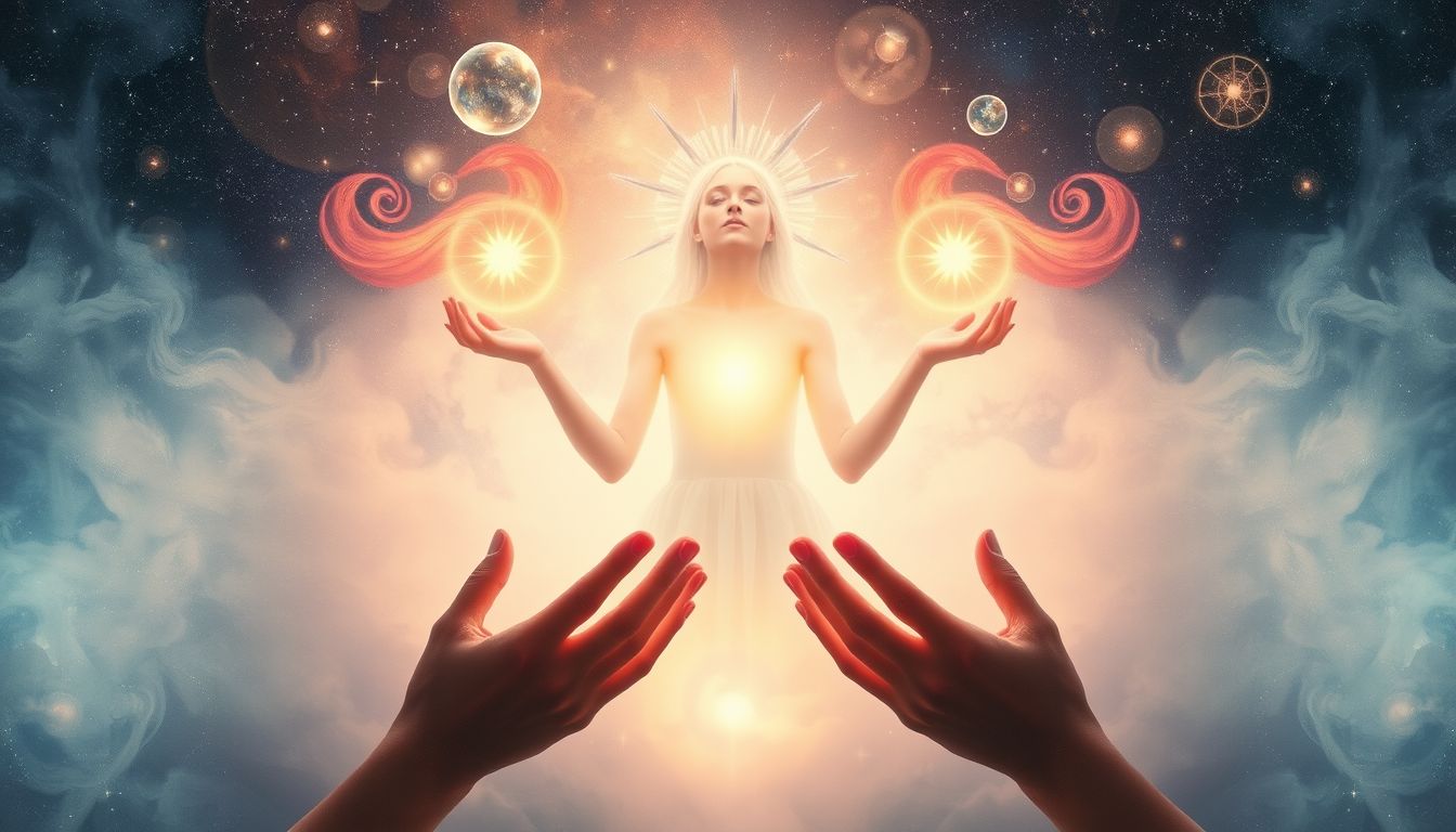 Eine Séance leiten symbolisiert Kontrolle über das Unterbewusstsein.
