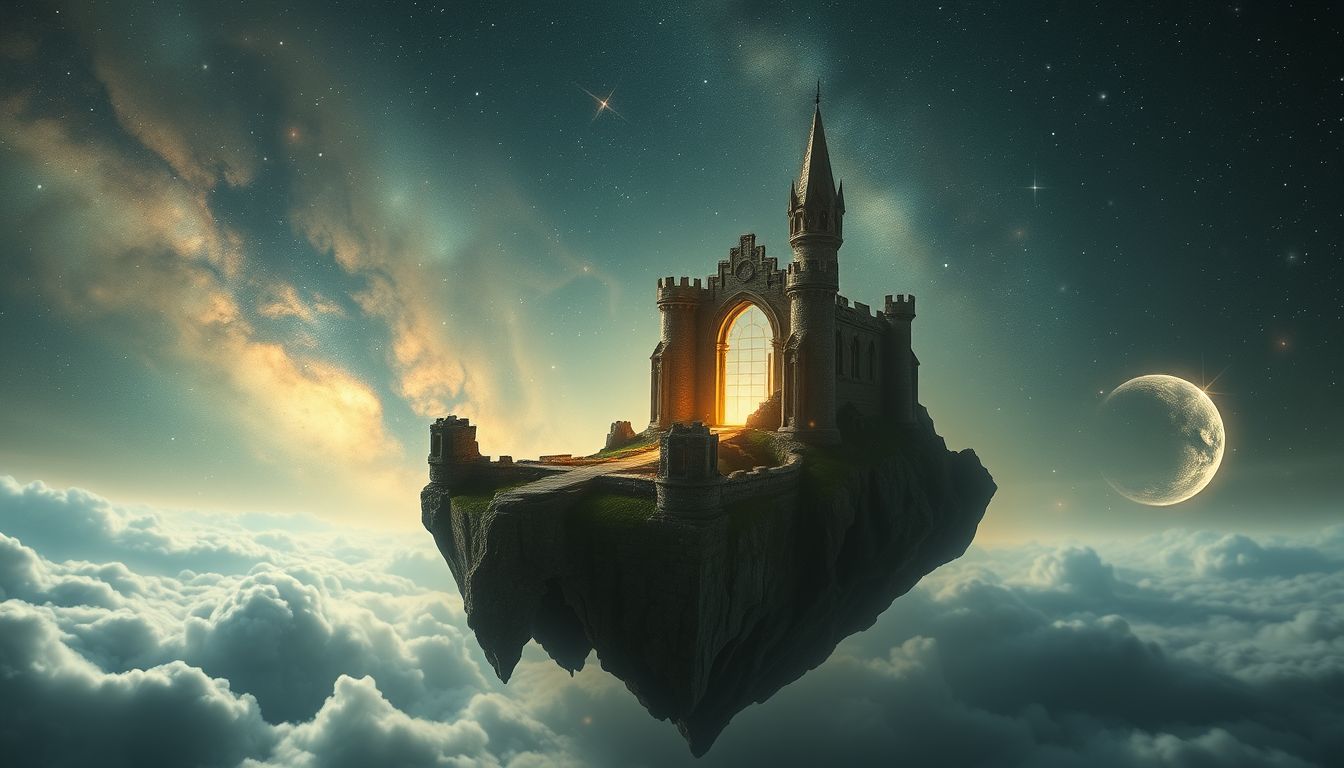 Träumen von einer verlassenen Burg symbolisiert oft innere Schutzlosigkeit.