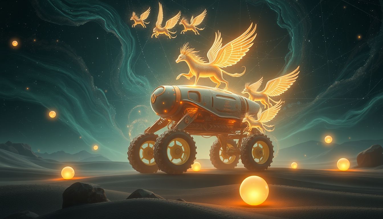 Träume von tierbetriebenen Landmaschinen symbolisieren natürliche Intuition und Vertrauen.