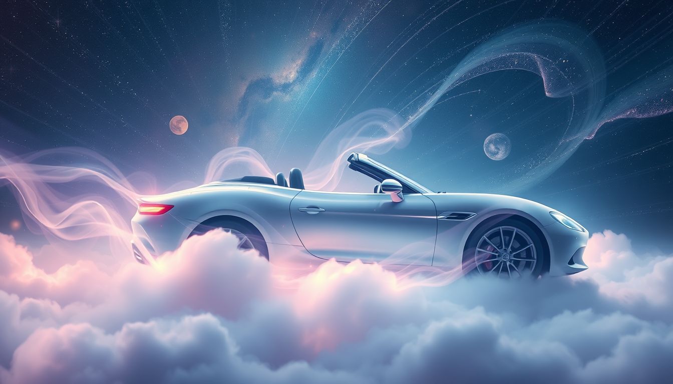 Träume vom Cabriolet symbolisieren Freiheit und unbeschwerte Lebensfreude.