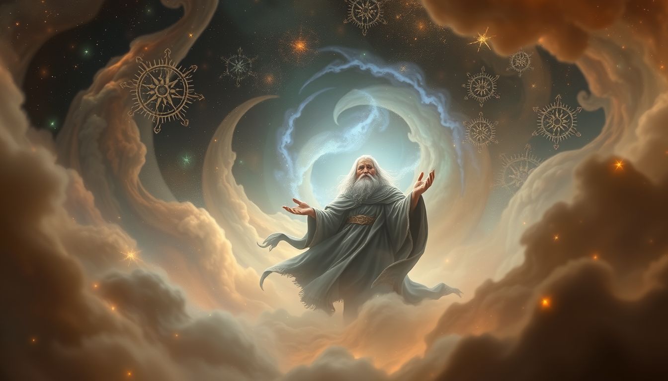 Von alten Recken träumen symbolisiert Weisheit und Lebensleistung.