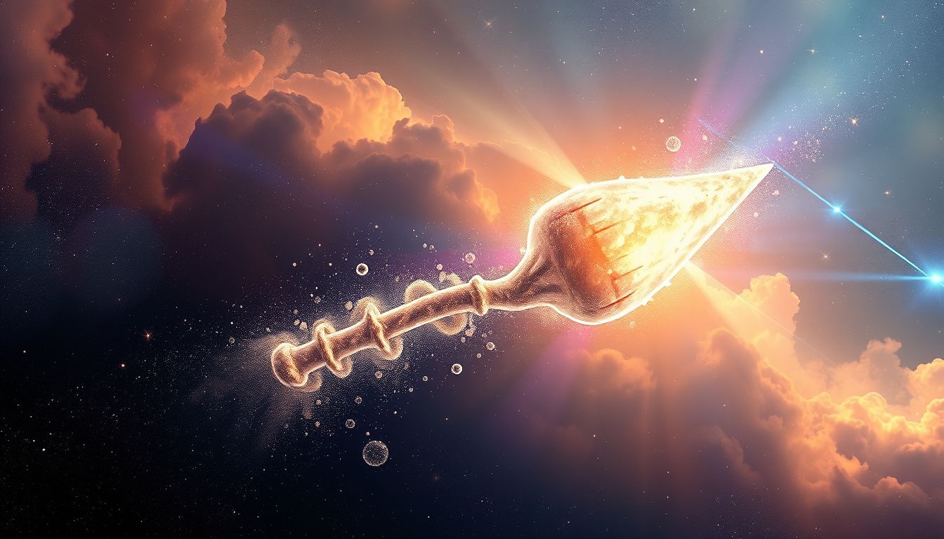 Ein zerbrochenes Ruder symbolisiert Kontrollverlust im Leben.