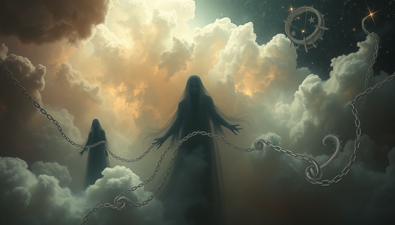 Der Ahnherr symbolisiert verborgenes Schuldgefühl in Träumen.