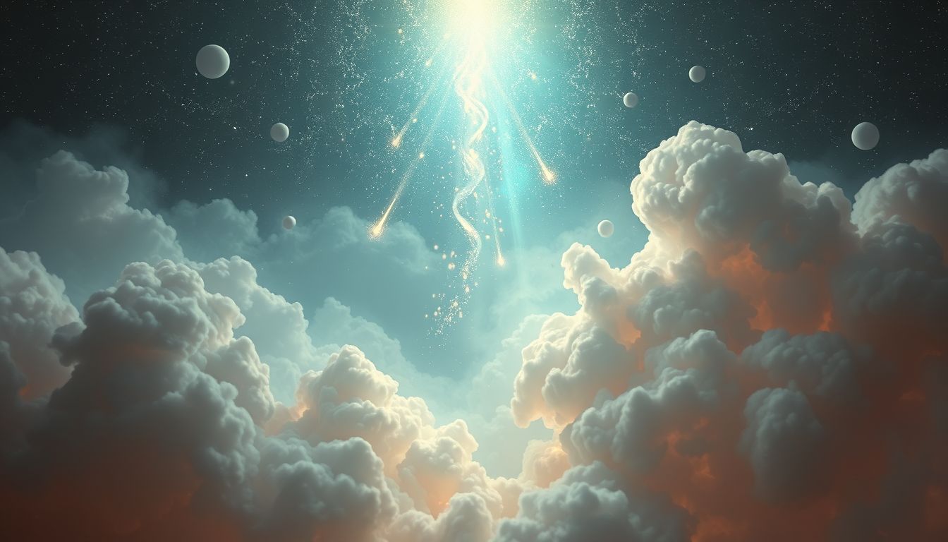 Meteore symbolisieren im Traum oft tiefgreifende Veränderung und Vergänglichkeit.