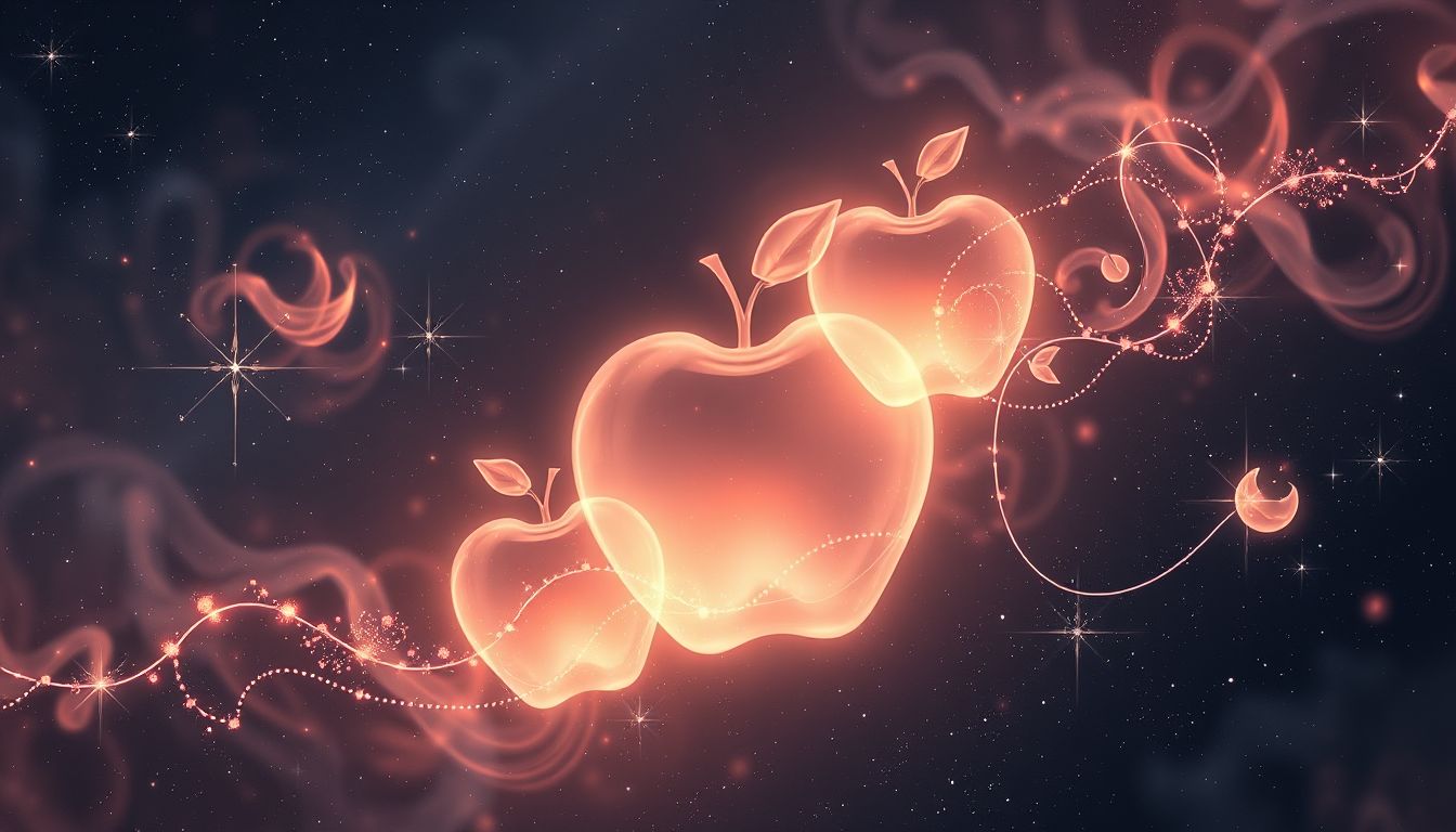 Apfelträume verbinden Wissen, Versuchung und heilende Lebensenergie.