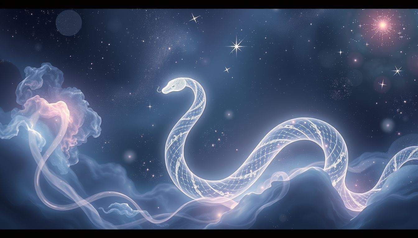 Ein Asp im Traum symbolisiert oft verborgene Gefahren und Täuschung.