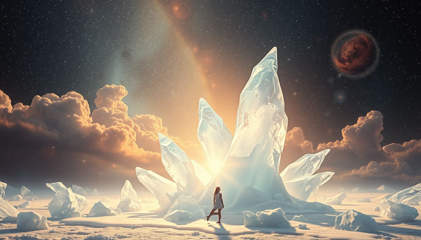 Auftauen symbolisiert oft das Überwinden von Stolz durch Demut.