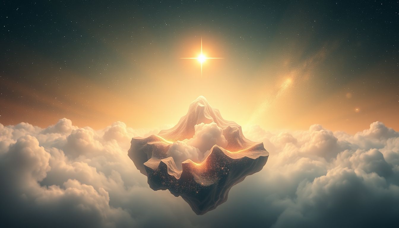 Der Abendstern symbolisiert am Ort Sehnsucht und Neubeginn.