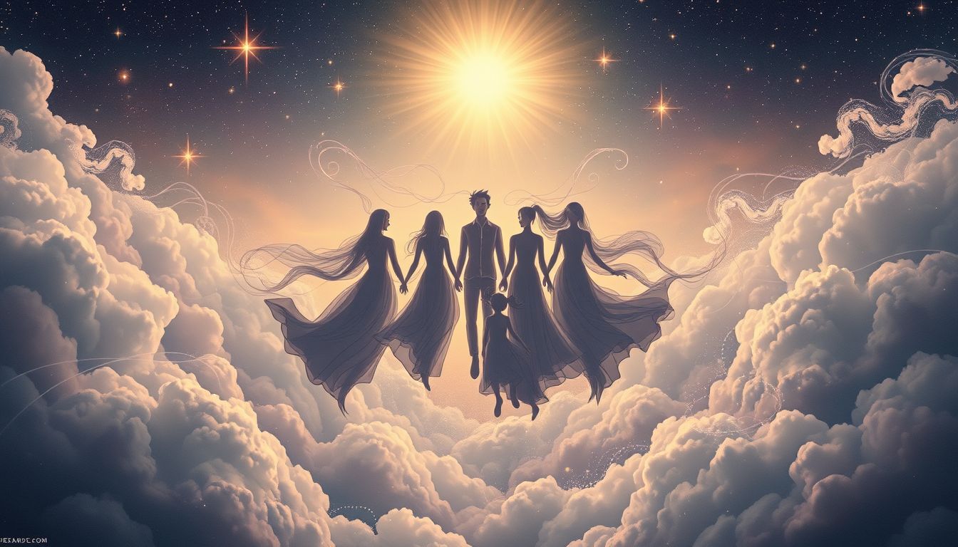 Der Abendstern symbolisiert Harmonie und Geborgenheit in der Familie.