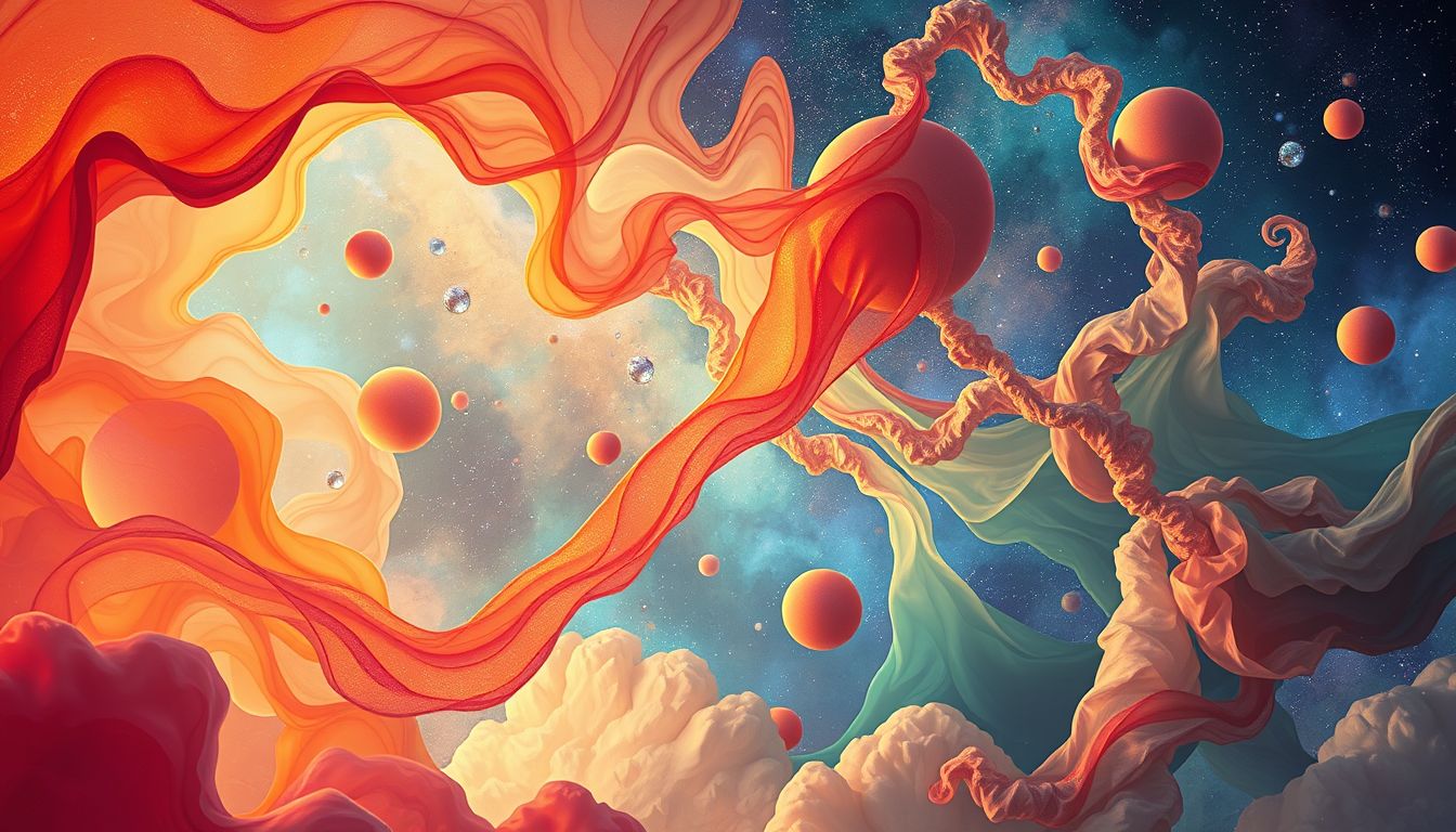 Farben und Materialien im Traum spiegeln emotionale Zustände wider.