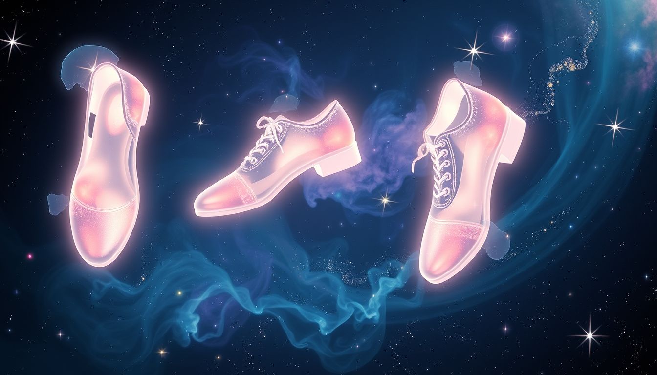 Schuhe symbolisieren im Traum oft den Lebensweg und Identität.