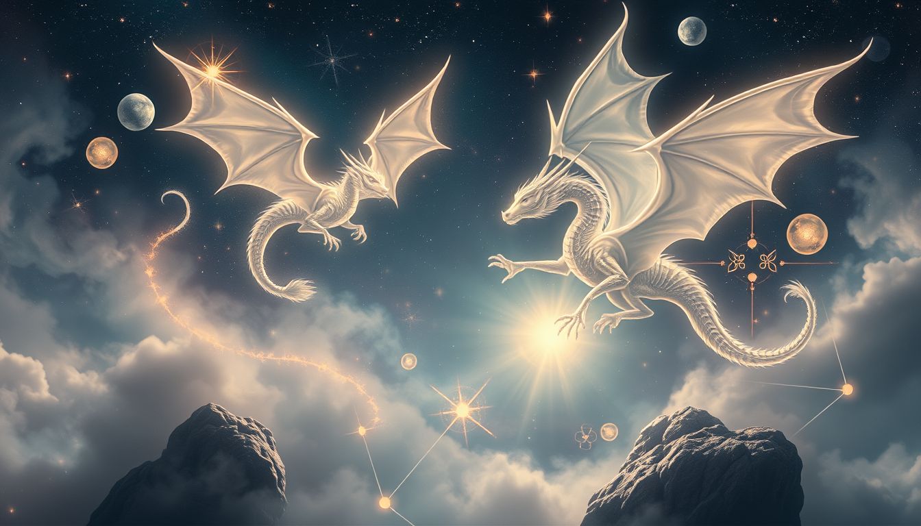 Dragoner symbolisieren im Unterbewusstsein kraftvolle innere Konflikte und Wandel.
