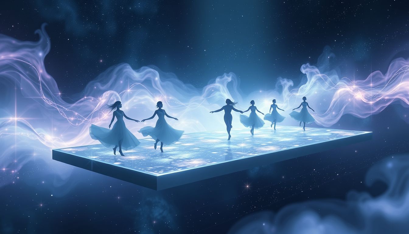 Gleiten auf der Tanzfläche spiegelt Emotionen und soziale Verbundenheit wider.