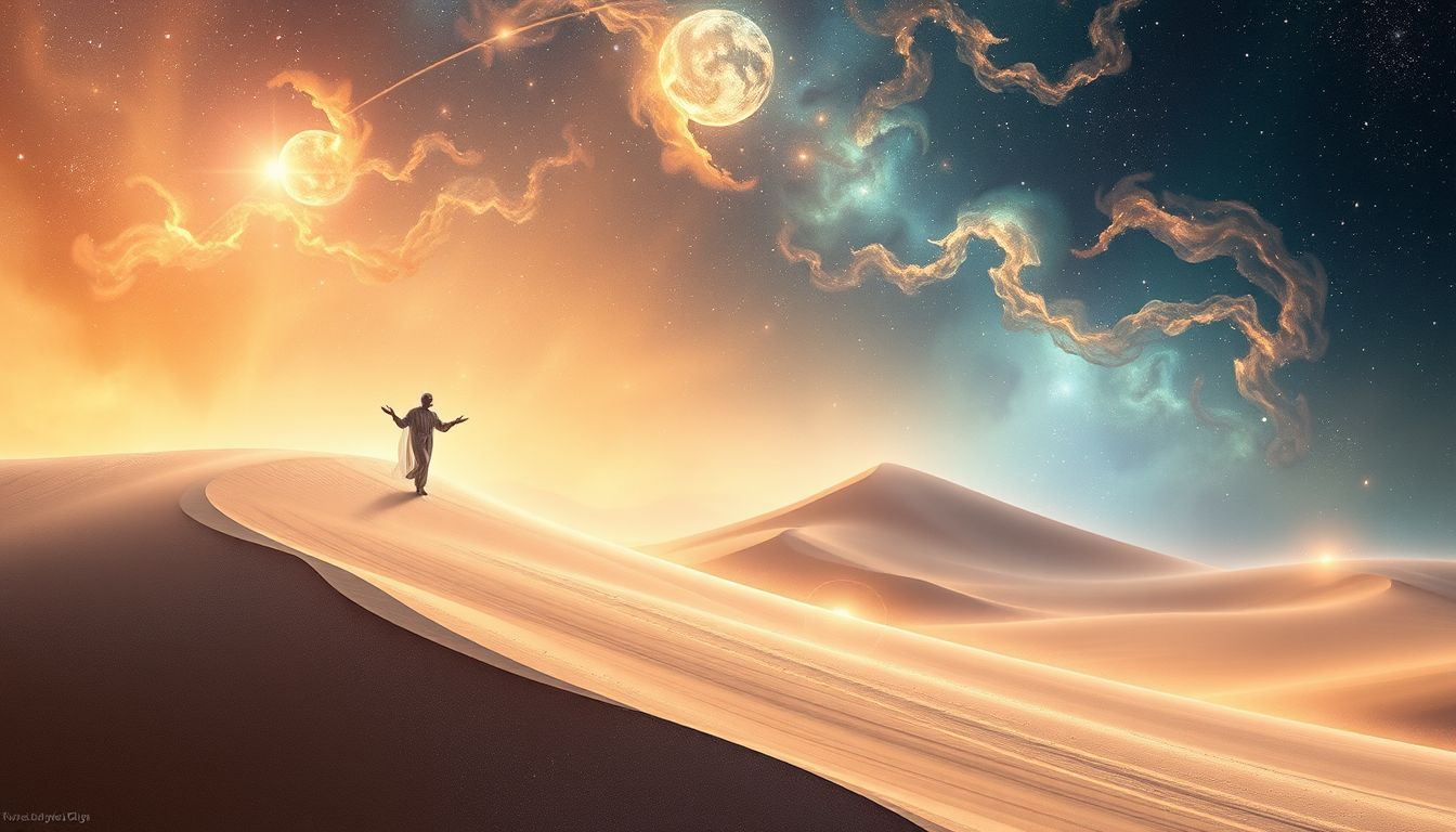 Gleiten auf Sand symbolisiert Zwiespalt zwischen Freiheit und Unsicherheit.