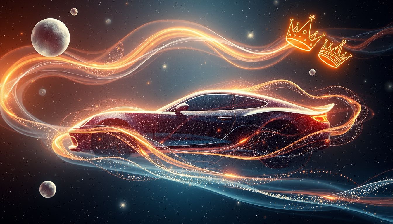 Im Luxusauto fahren symbolisiert oft Erfolg und gesellschaftliche Anerkennung.