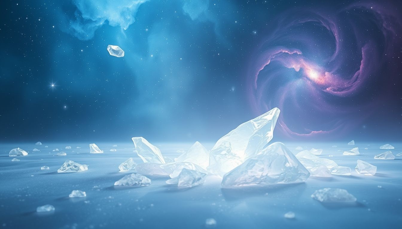 Das Knuspern von Eis symbolisiert emotionale Blockaden und Erstarrung.