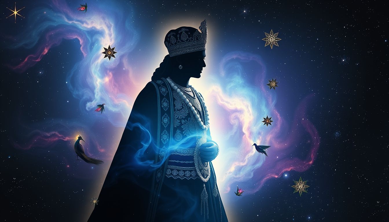 Der Maharadscha symbolisiert Macht und spirituelle Weisheit in Indien.