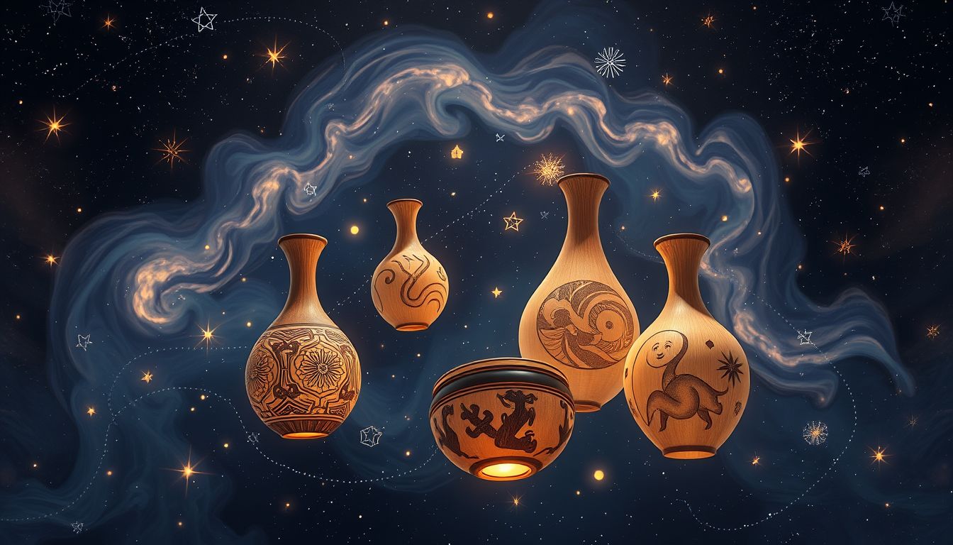 In manchen Kulturen symbolisieren Holzgefäße Weisheit und Tradition.