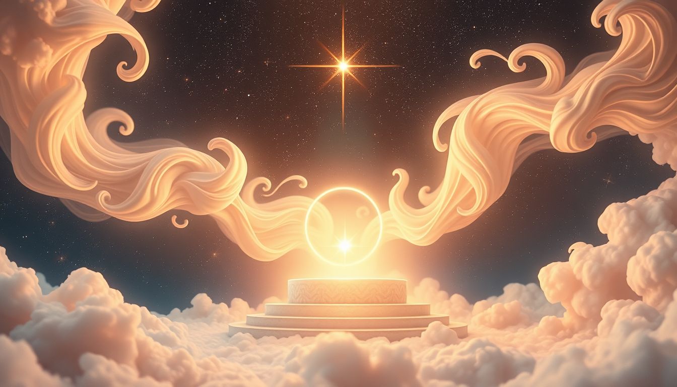 Rahm auf dem Altar symbolisiert göttliche Reinheit und Opfergabe.