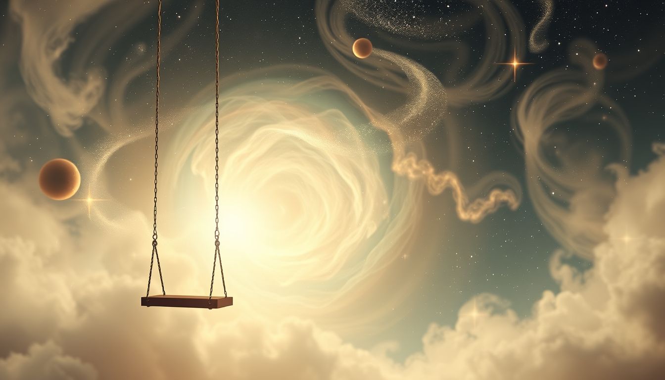 Schaukeln symbolisiert im Traum das Leben mit seinen Höhen und Tiefen.