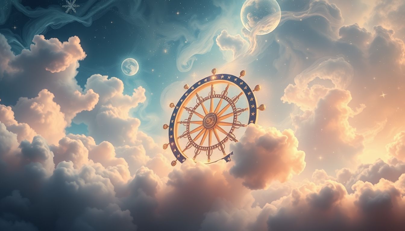 Eine Drehscheibe im Traum symbolisiert kreative Wandlung und Wachstum.