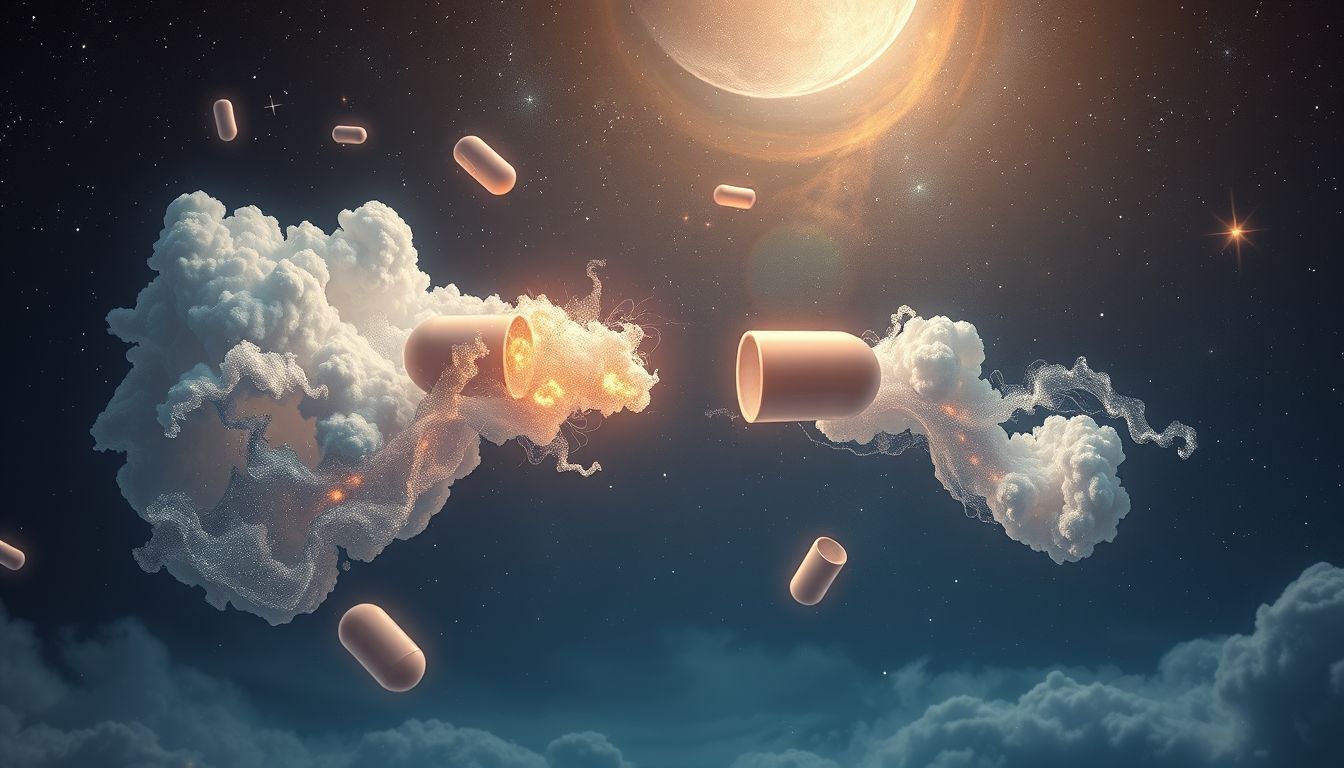 Medikamentenverlust im Traum symbolisiert oft Angst vor Kontrollverlust.