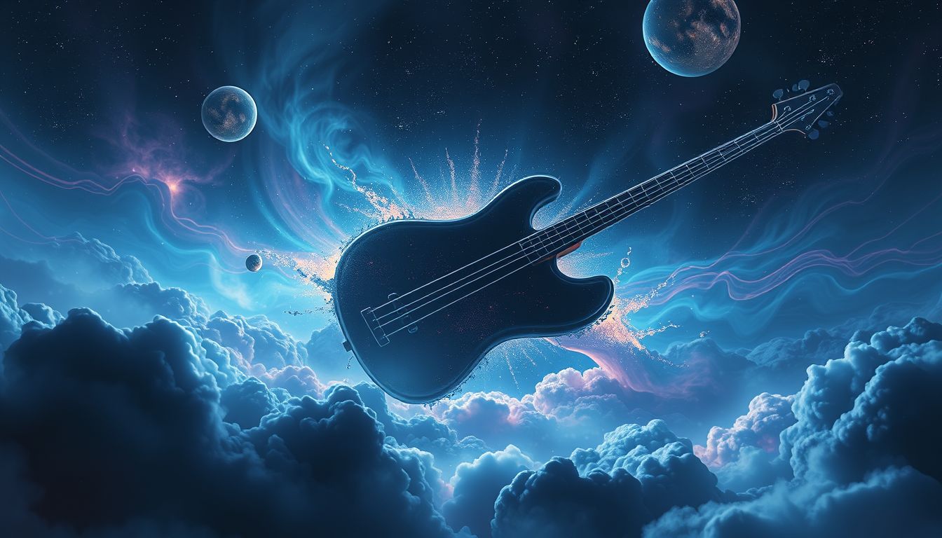 Ein überdimensionaler Bass symbolisiert im Traum starke emotionale Kraft.
