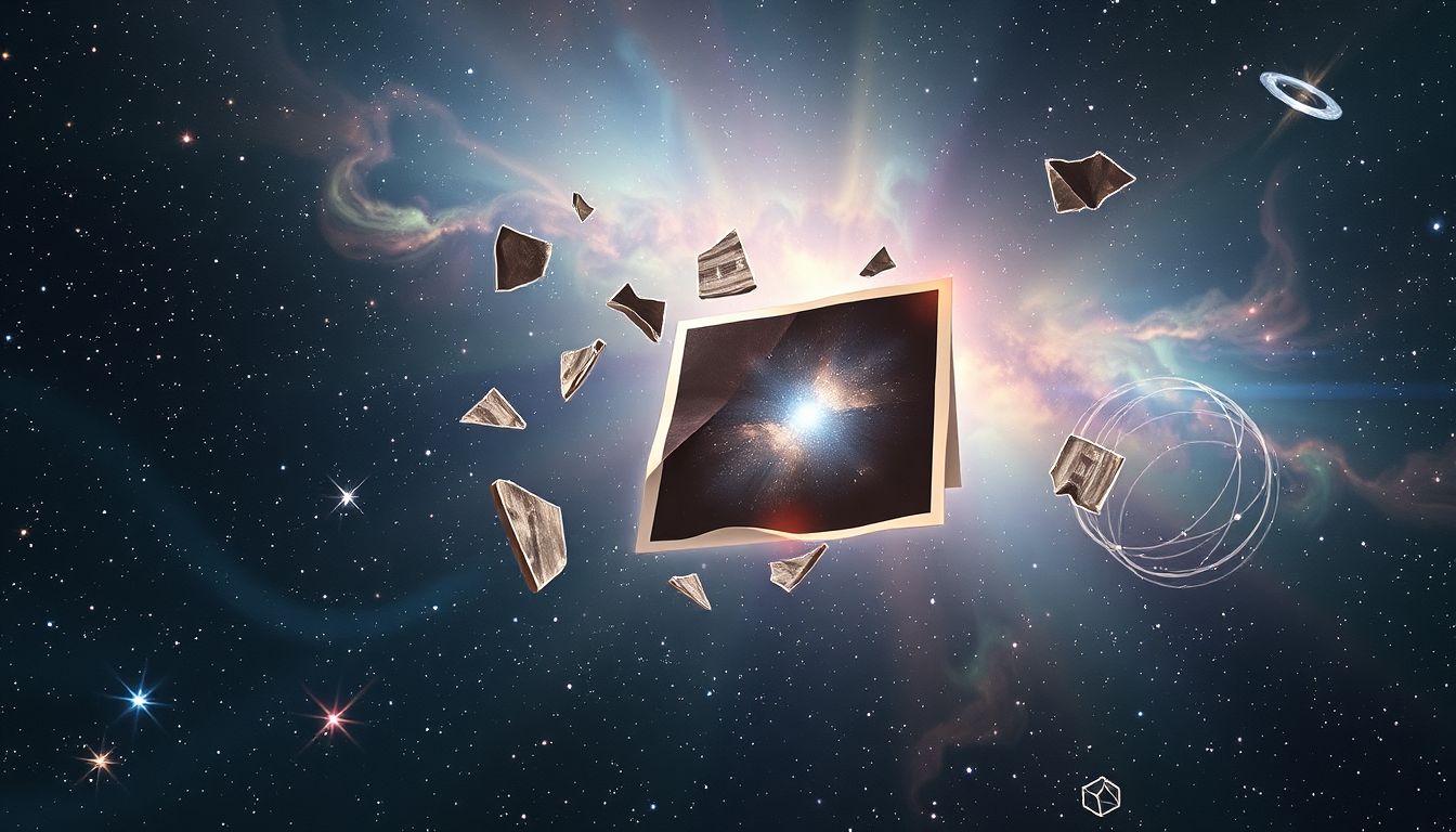 Ein zerrissenes Foto symbolisiert oft zerbrochene Beziehungen oder Erinnerungen.