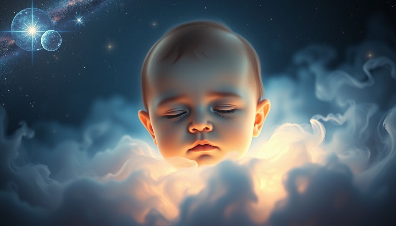 Ein sprechendes Baby symbolisiert innere Weisheit und neue Erkenntnisse.