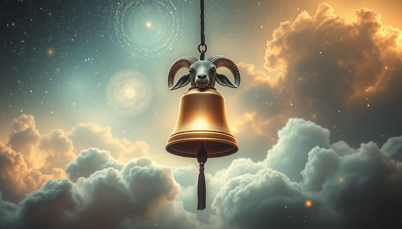 Eine geschenkte Ziegenglocke symbolisiert neue Verantwortung und Schutz.