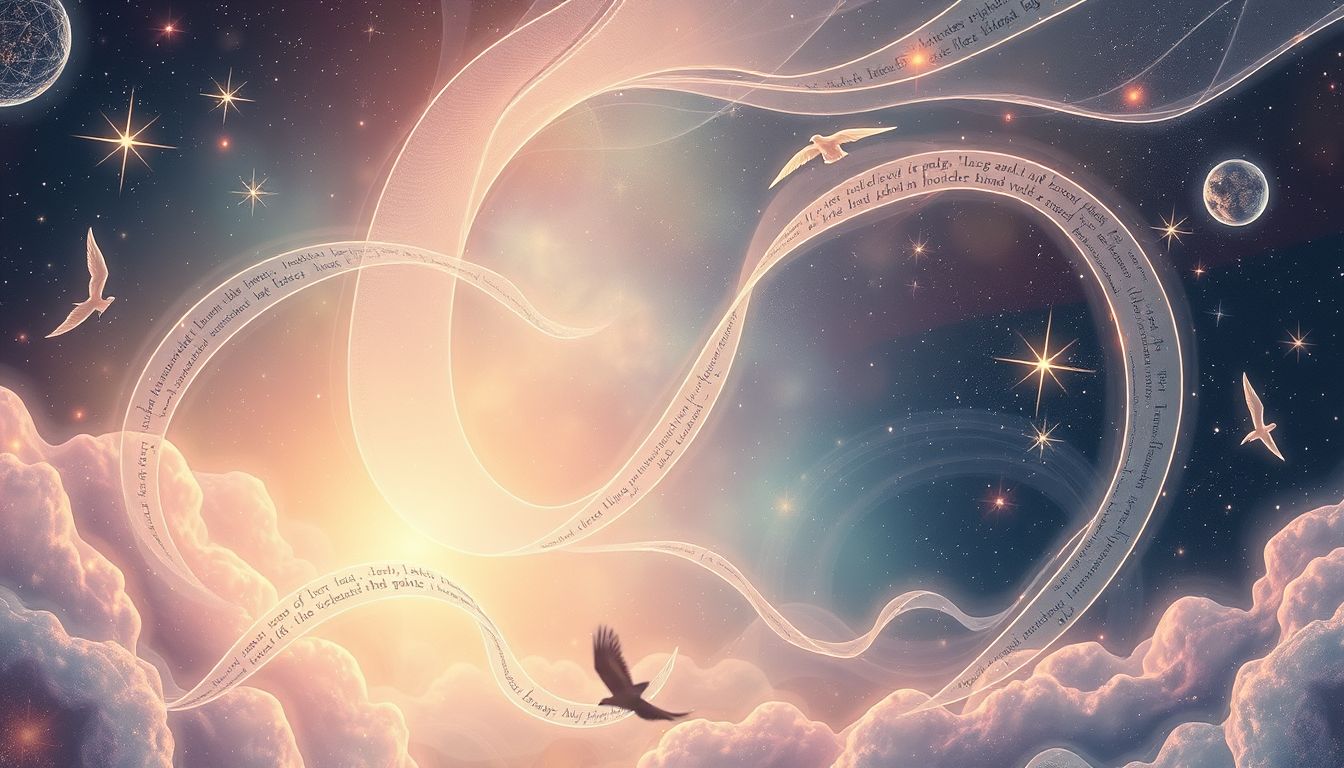 Träume von Reimen symbolisieren oft kreative Reisen des Geistes.