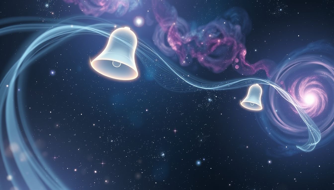 Das Echo der Kirchenglocken symbolisiert Erinnerung und innere Stimme.