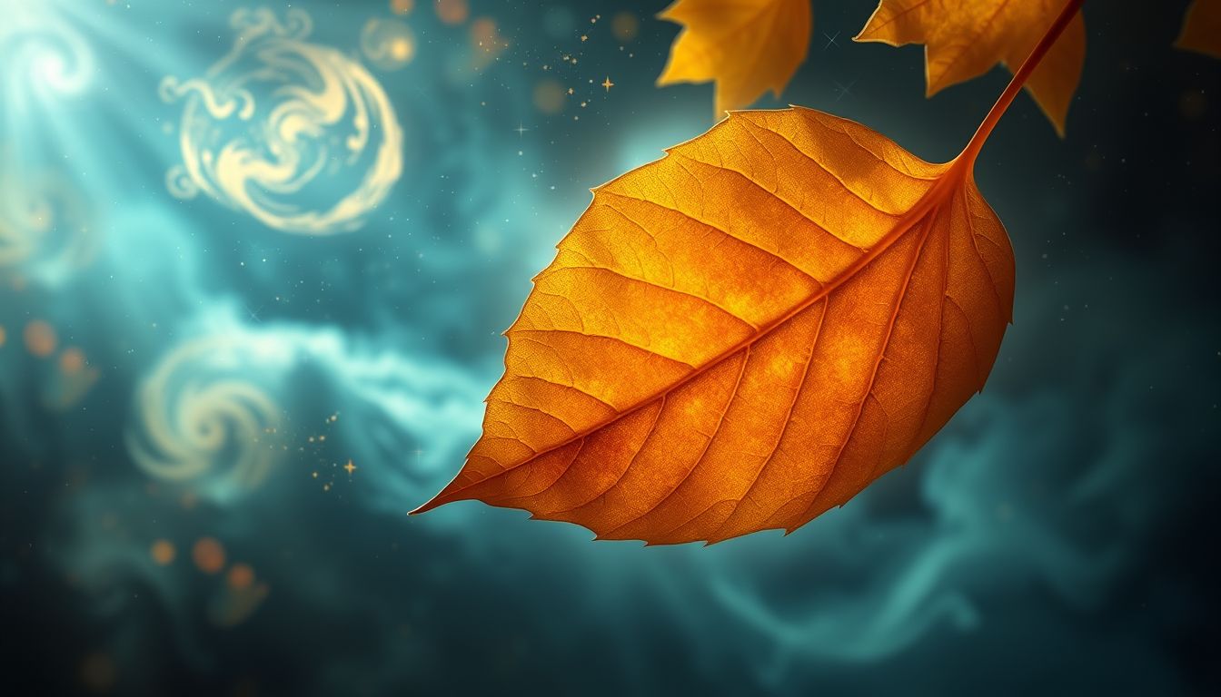 Ein Blatt mit Nachricht symbolisiert verborgene Informationen im Traum.
