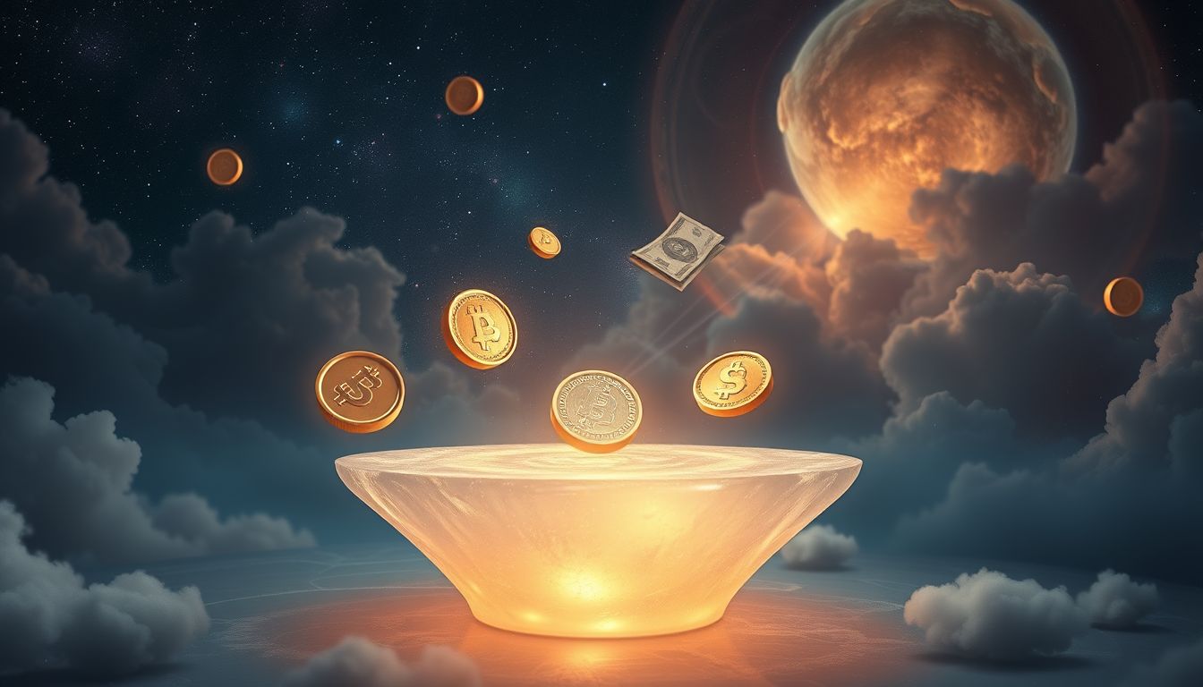 Geld in der Kantine symbolisiert unerwarteten materiellen Gewinn im Traum.