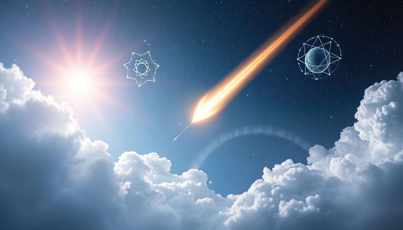 Ein Meteorit im Traum symbolisiert oft plötzliche finanzielle Wendungen.