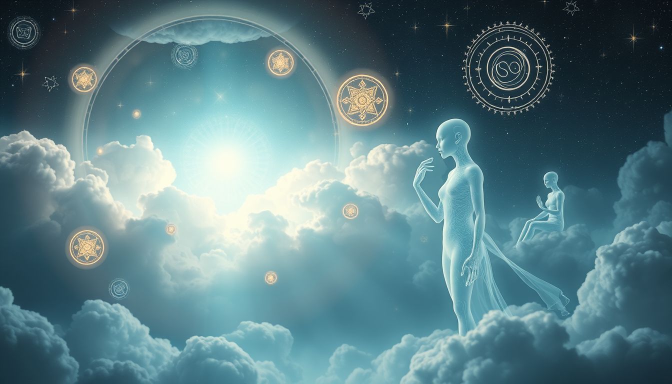 Der Traum symbolisiert innere Suche nach spiritueller Wahrheit und Führung.