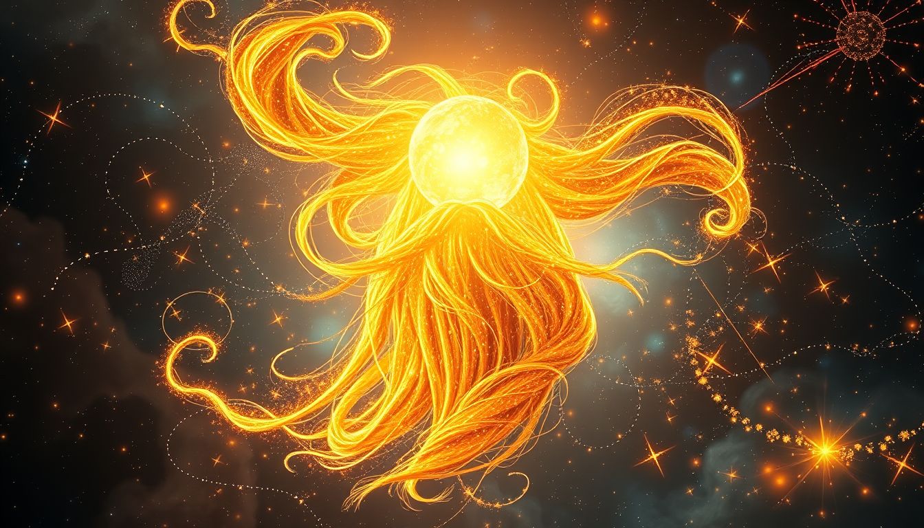 Ein goldener Bart symbolisiert Reichtum, Weisheit und inneren Glanz.