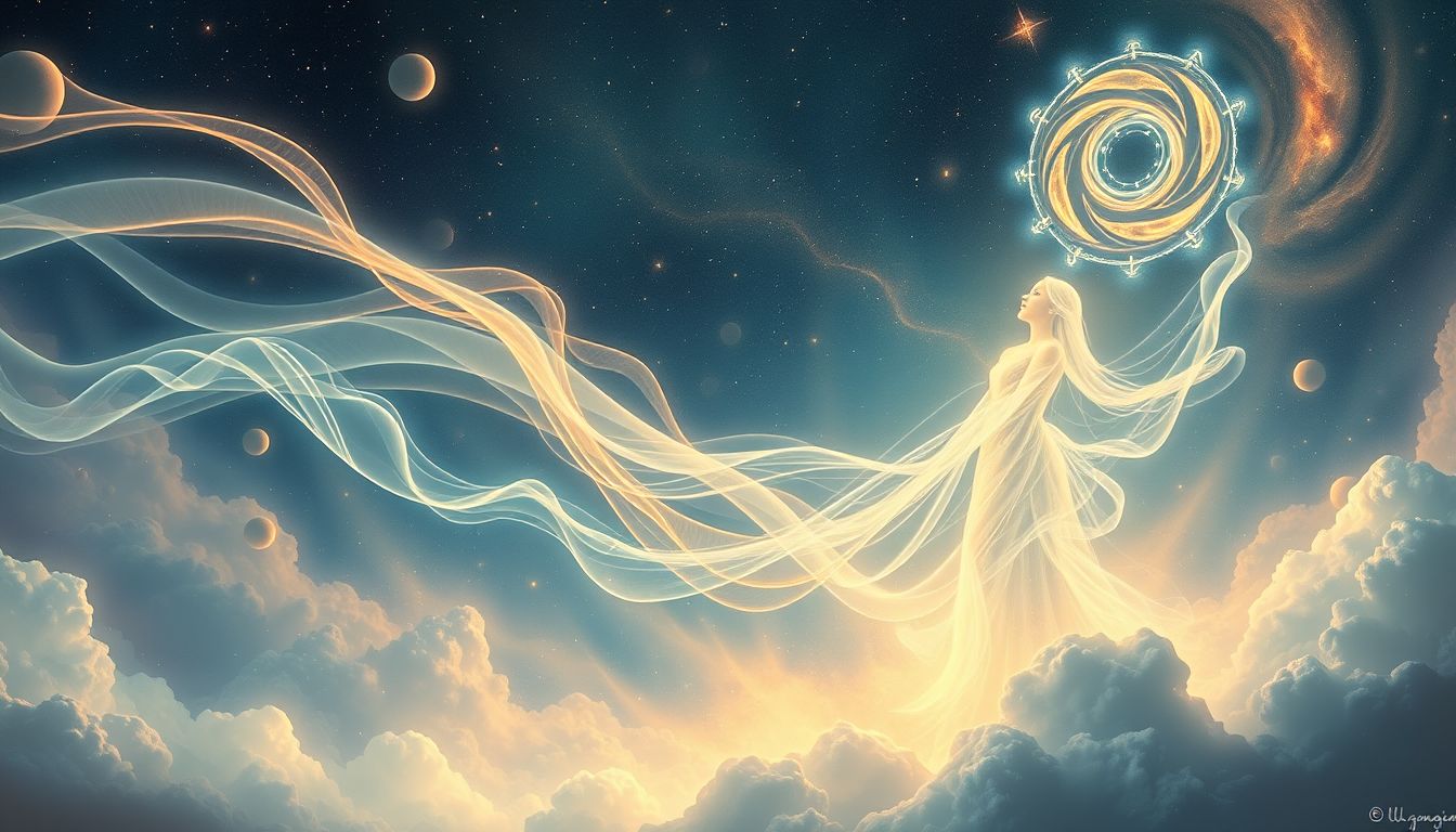 Im Traum singende Eva symbolisiert kreative Selbstentfaltung und Harmonie.