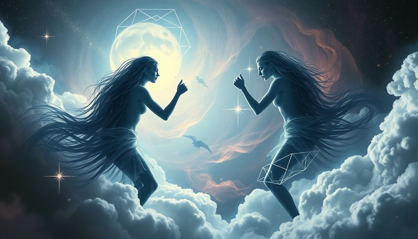 Ein Streit mit Zollbeamten symbolisiert innere Konflikte und Kontrolle.