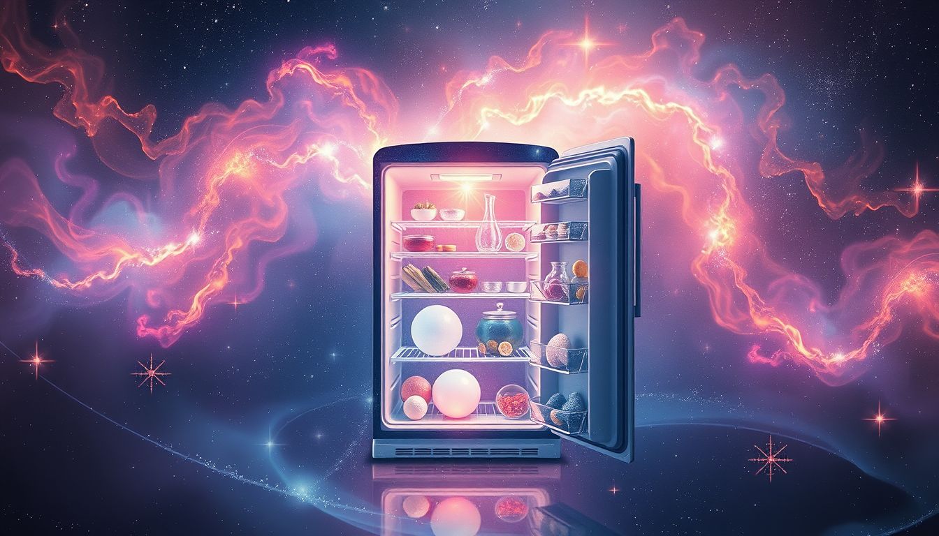Im Traum den Kühlschrank stopfen symbolisiert Fülle und Sicherheit.