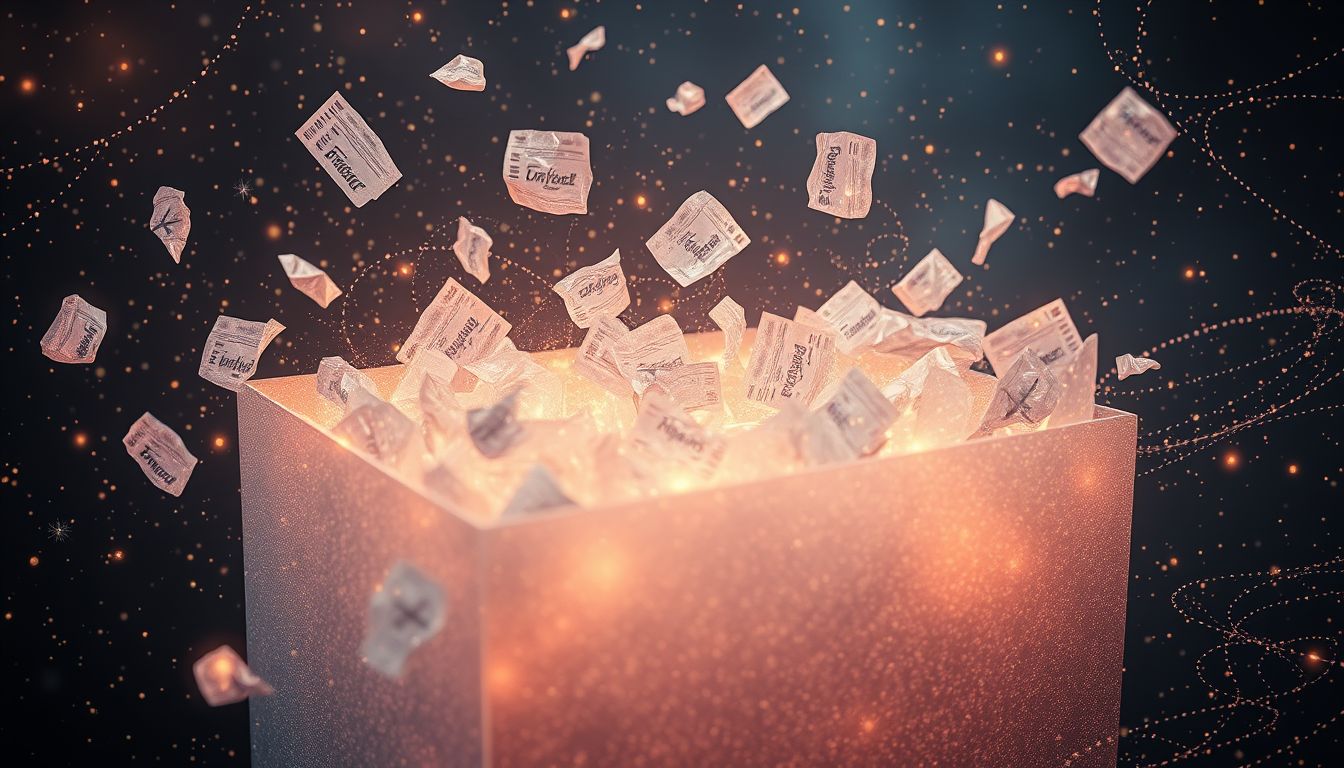 Das Abheften von Flugtickets symbolisiert Kontrolle über Reisepläne.