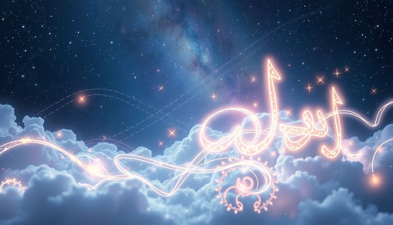 Arabisch sprechen im Traum symbolisiert spirituelle Verbundenheit und Erkenntnis.