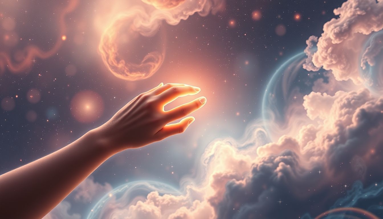 Der Traum von Berührung symbolisiert oft Sehnsucht nach Nähe.