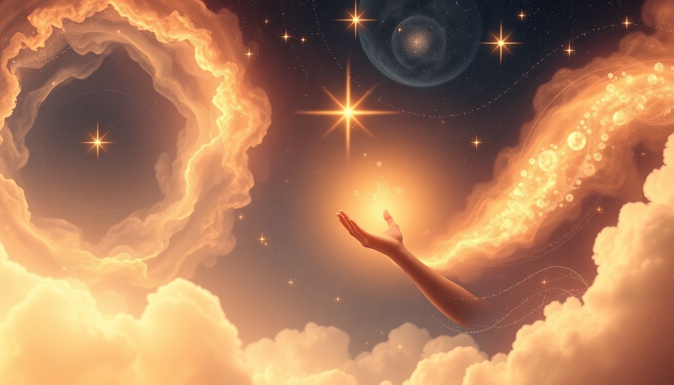 Träume von farbigen Helfern symbolisieren oft innere Stärke und Unterstützung.