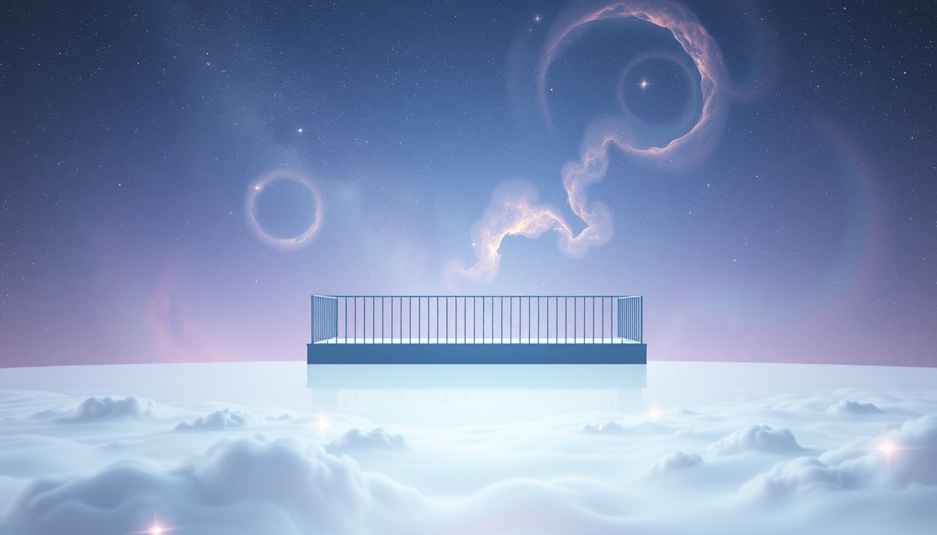 Eine möbelfreie Veranda symbolisiert innere Leere und Neubeginn.