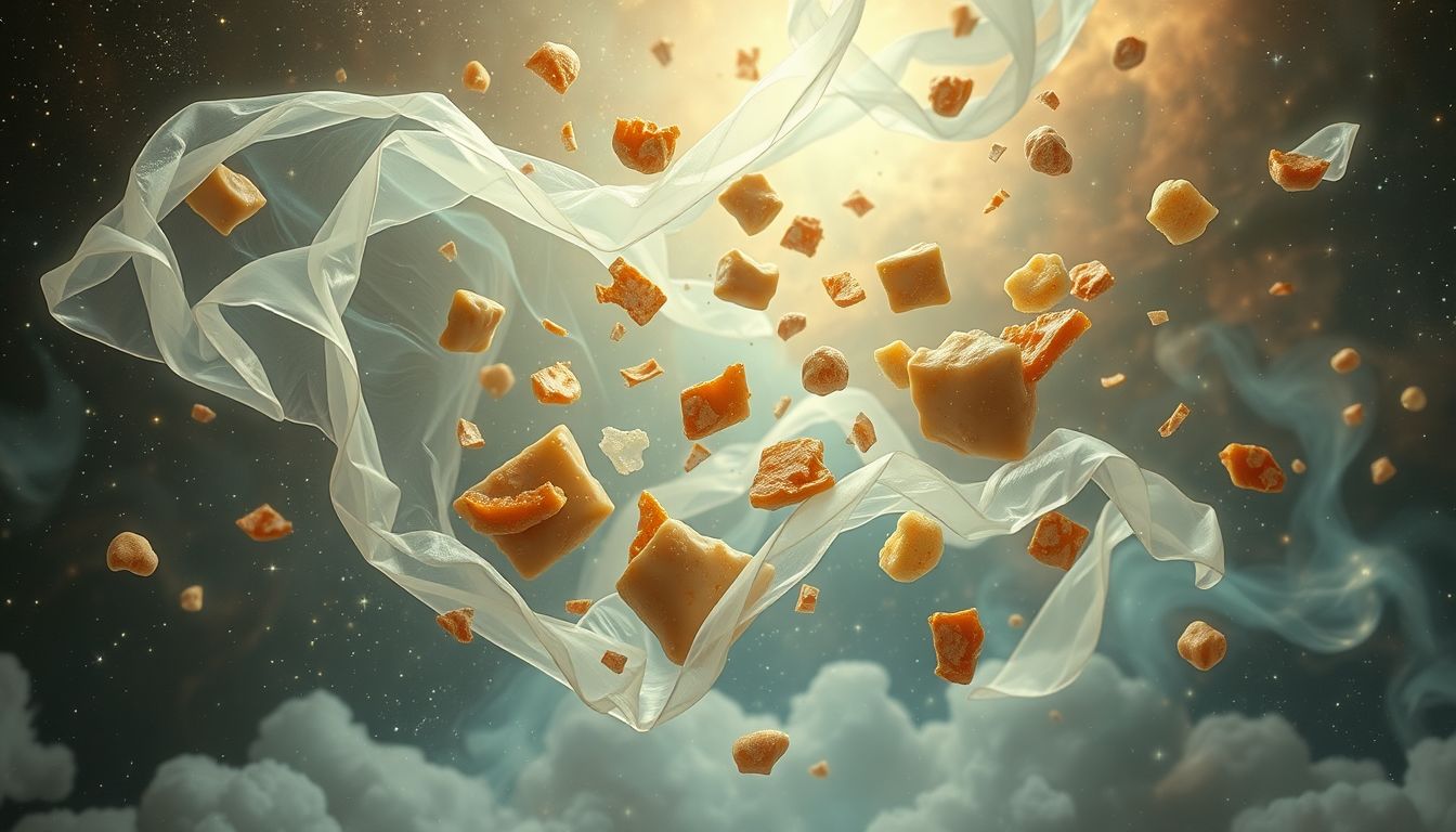 Träume von Folie im Essen symbolisieren oft verborgene Verunreinigungen.