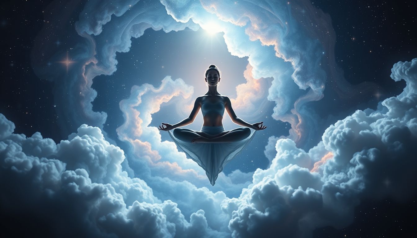 Yoga-Träume spiegeln Sehnsucht nach innerer Ruhe und Stressabbau.