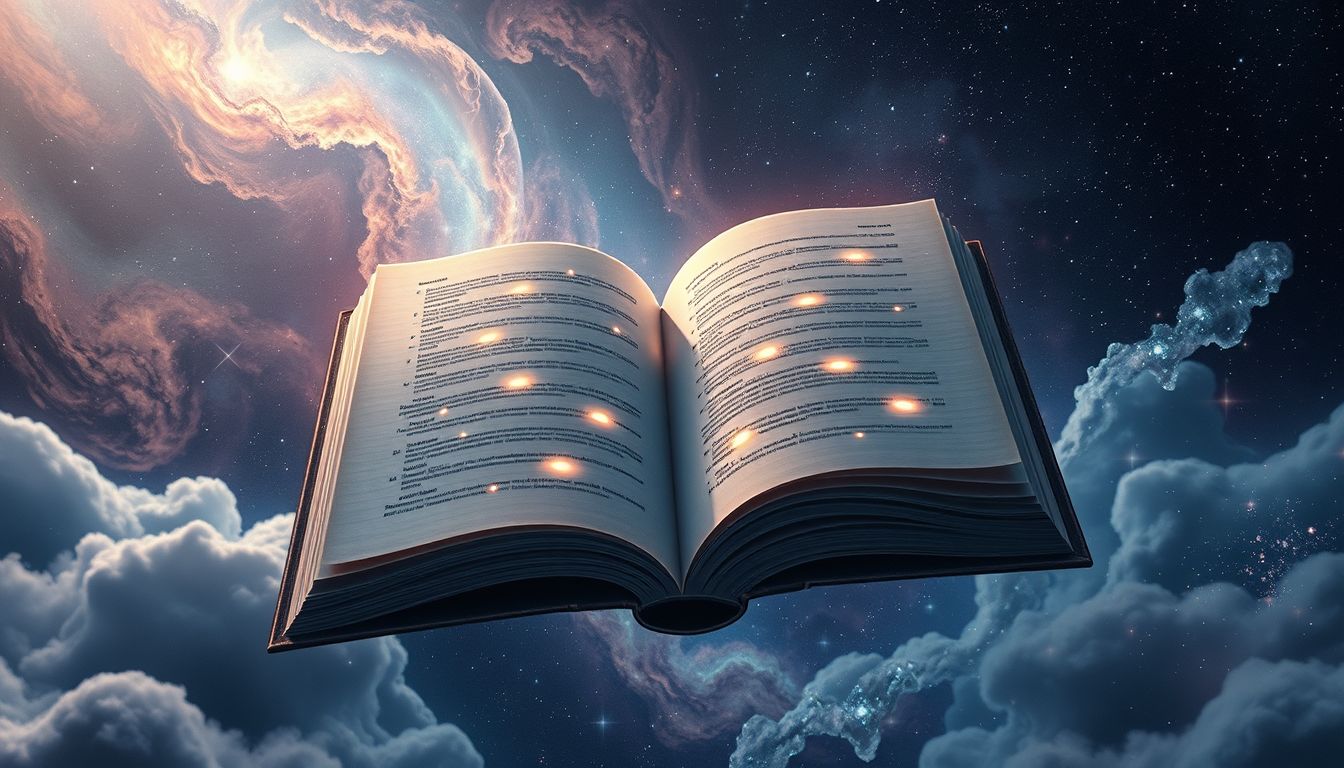 Kerben in einem Buch symbolisieren festgehaltene Erinnerungen und Erfahrungen.